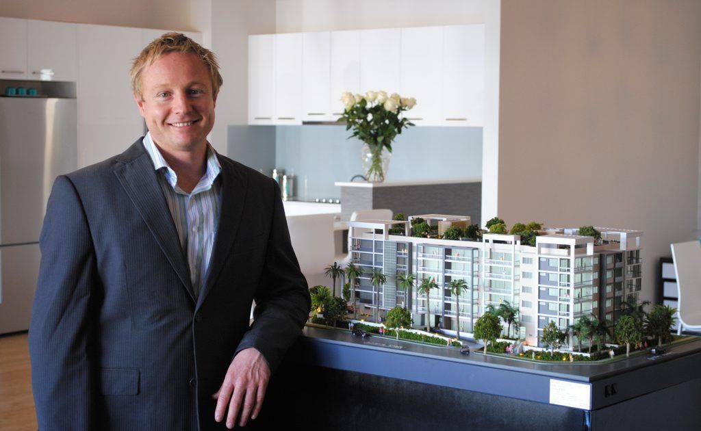 Ben Fuller, of Serene Living, is happy to see the project back on track. Ben Fuller, of Serene Living, is happy to see the project back on track.